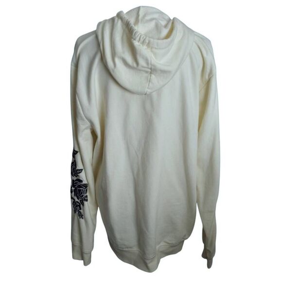 BLIND ROOSTER IVORY & BLACK HOODIE SZ.XL EUC. - Picture 5 of 7